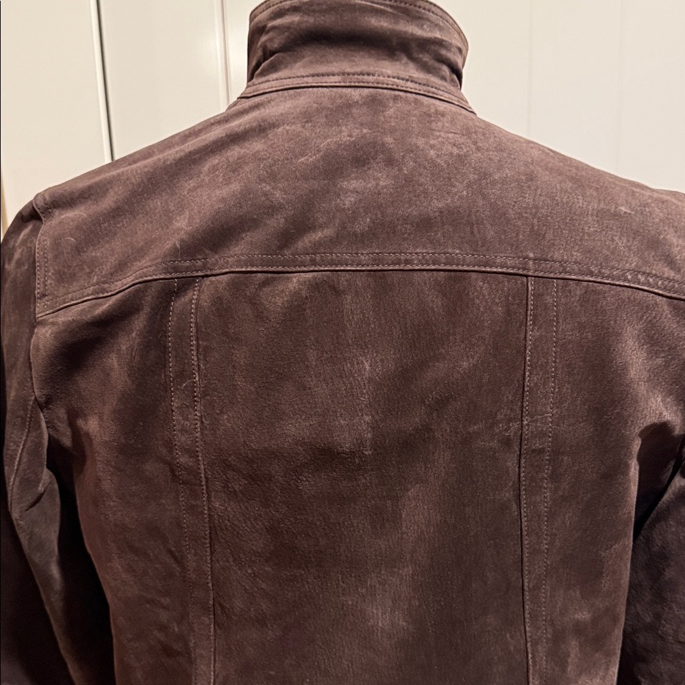 NWT Vintage 90s/Y2K SIZE 1X Jones New York Sport Brown Suede Jacket ~~MSRP $169 - Picture 6 of 16